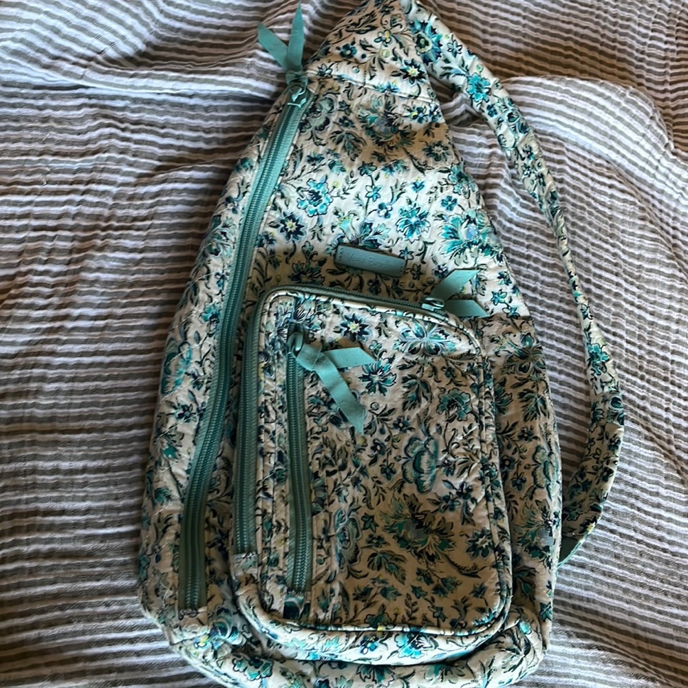 Vera Bradley Sling backpack in Cloud Vine